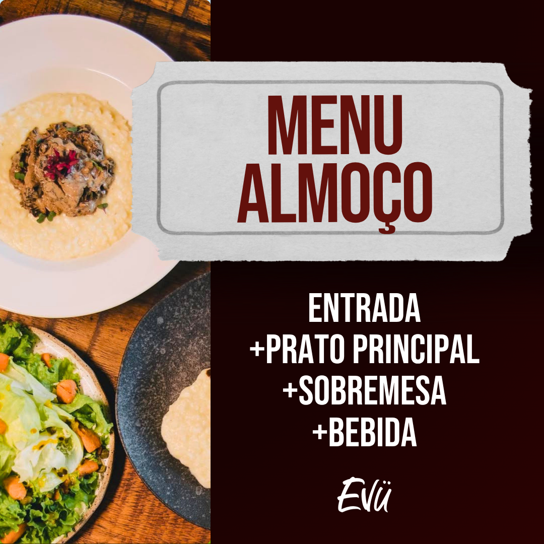 Menu Almoço Completo